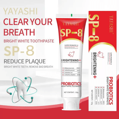 SP-8 PROBIOTIC TEETH WHITENING PASTE 